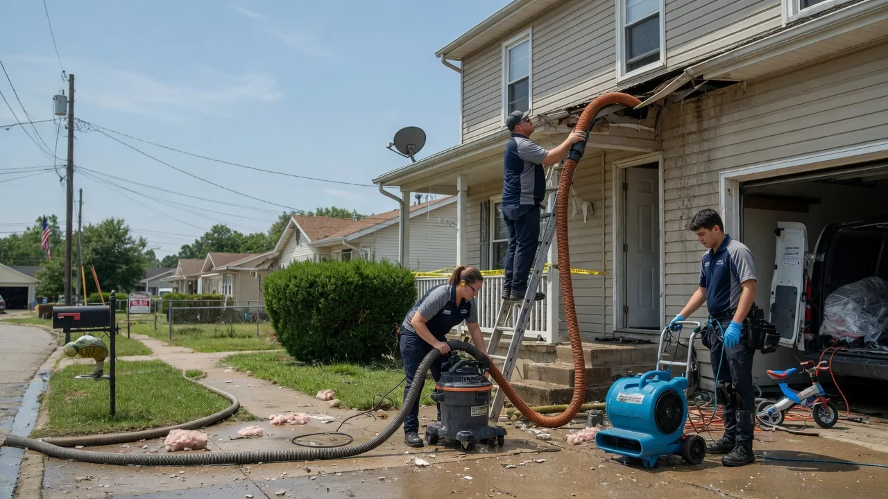 Water Damage Restoration in Oologah, OK near me
